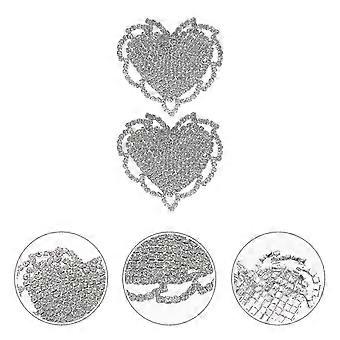 2 Pz Strass Pasties Nipztix Pasties Capezzoli Copricapezzoli Strass Corpo Gioielli Capezzolo Pasties Allattamento Al Seno Everters Banmo