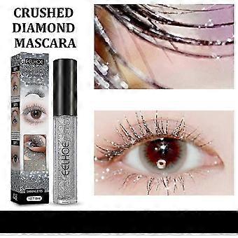 Glitter Shattered Diamond Mascara Styling Primer Schnelltrocknende Filmbildende Glitzer Tränenfreie Augenwimperntusche
