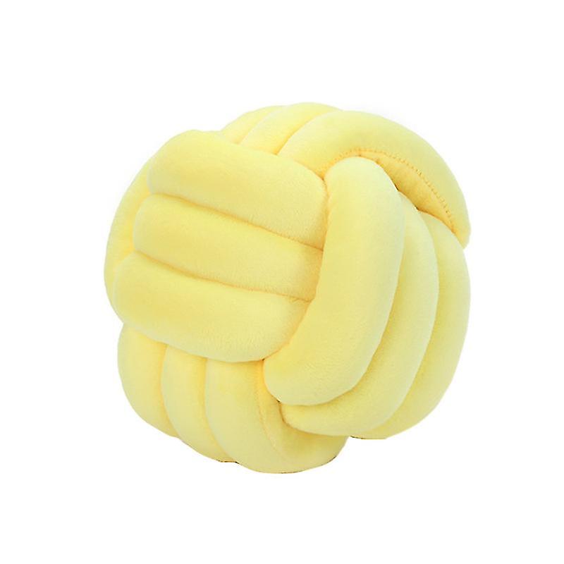 Soft Knot Ball Throw Pillow Decor Cushion