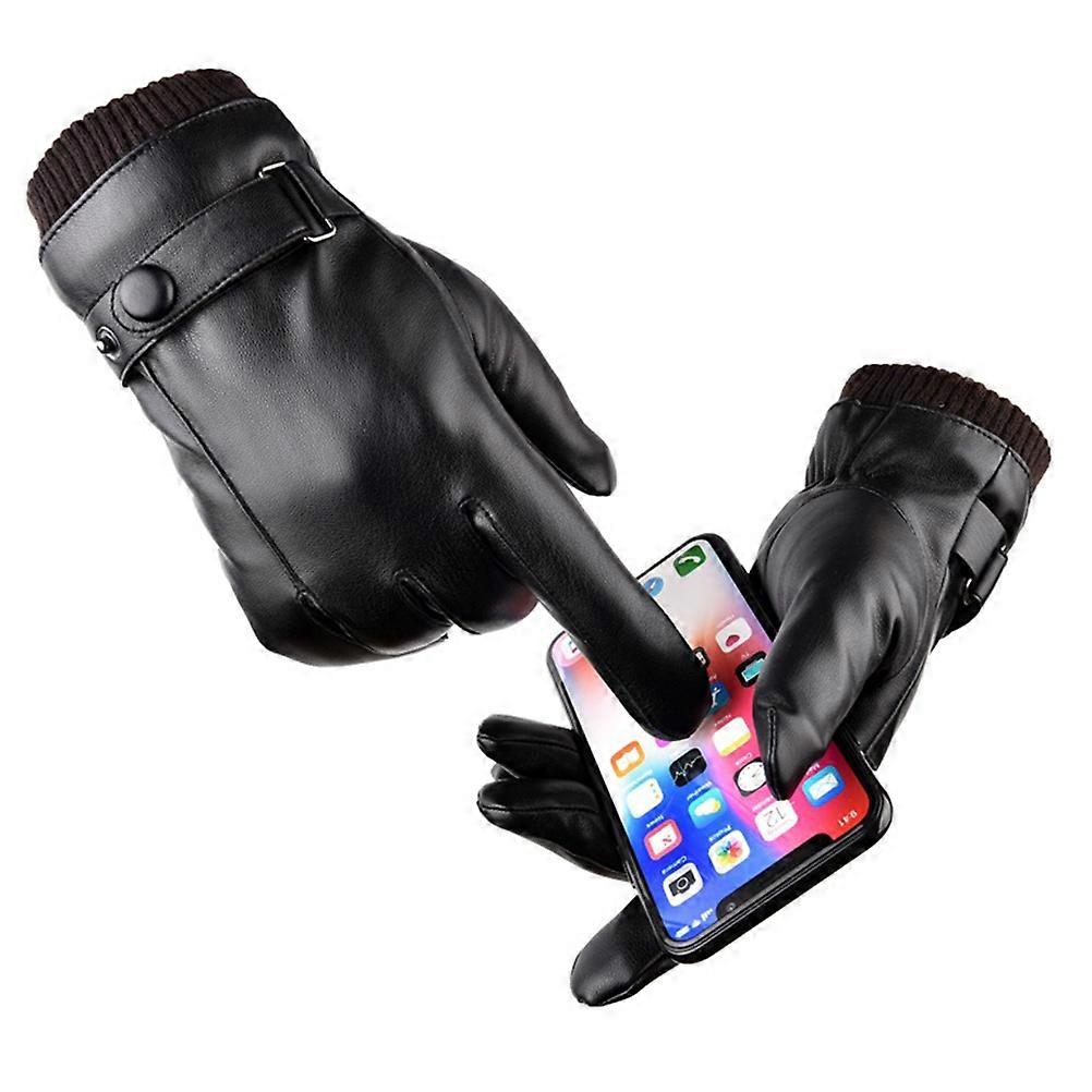 Gloves Touch Screen Compatible Windproof Waterproof Winter Gloves for 2Pcs
