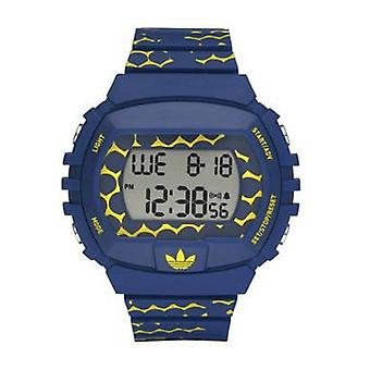 Adidas orig NYC horloge voor Unisex digitale Quartz met ADH6117 kunststof armband