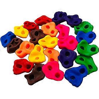 Enhanced Multi-Size Climbing Holds Weather-Resistant Textured Grips
