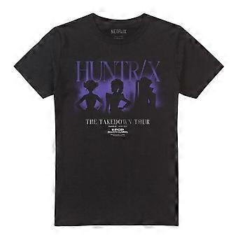 K-Pop Demon Hunters Unisex Adult Huntrix The Takedown Tour Shadow T-Shirt