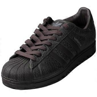 adidas Superstar II Unisex Fashion Trainers in Dark Brown