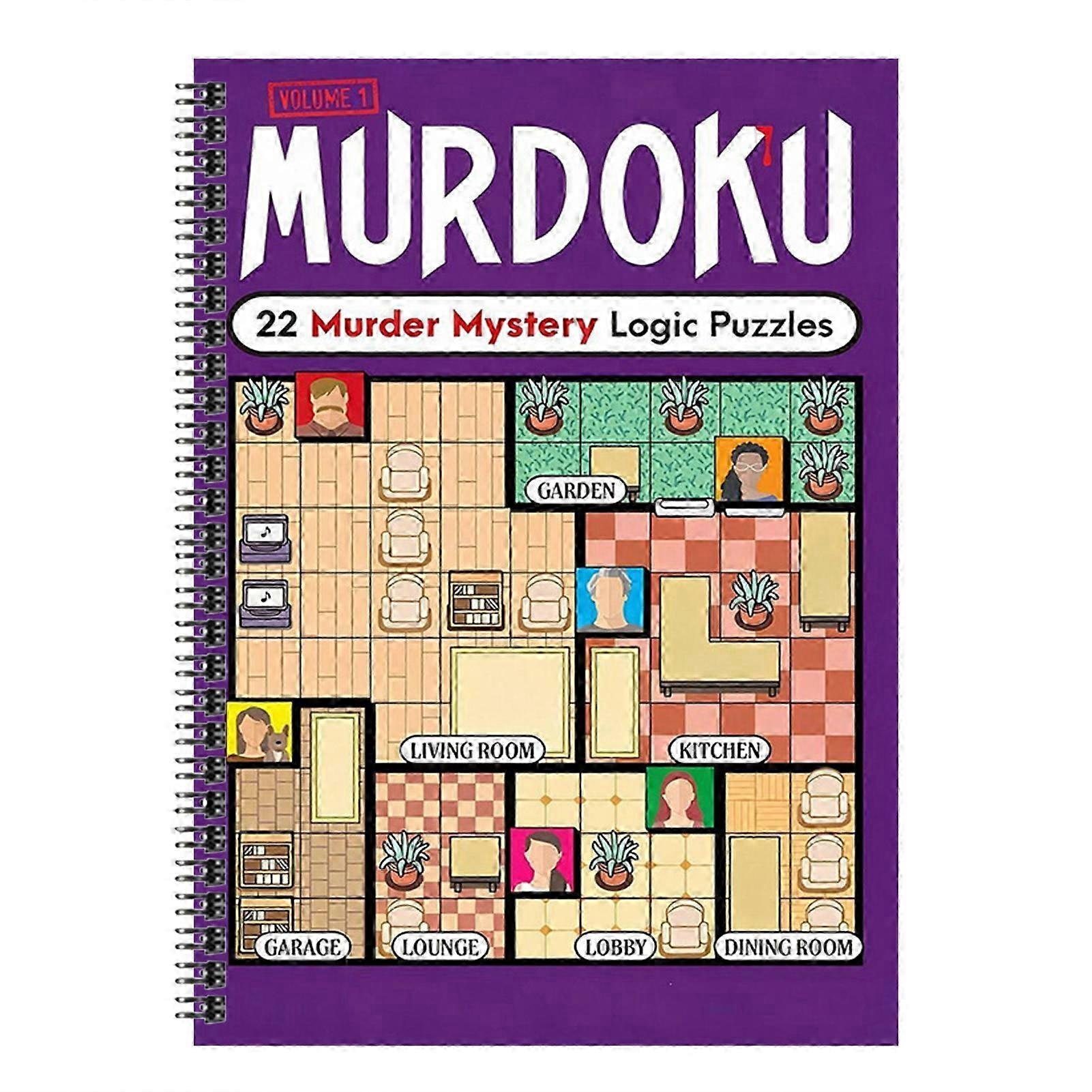 Spatial Logic Murder Puzzle Book