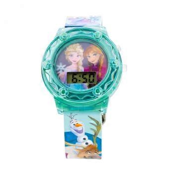 Frozen Characters with Blue Bling Kid's Digital Watch
