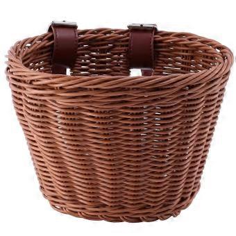 1pc Kids Bike Basket Basket Detachable Front Basket for Kids Bike-bj