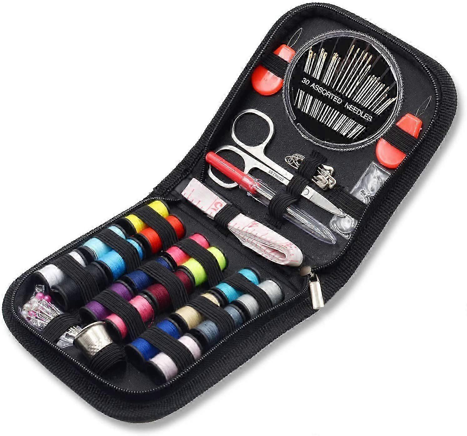 Compact Travel Sewing Kit 70+ Items
