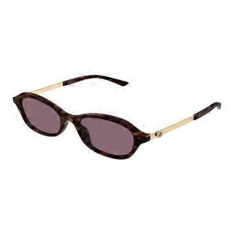 Gucci GG2212S 003 Full Rim Tortoise Women Square Sunglasses UV2 Original