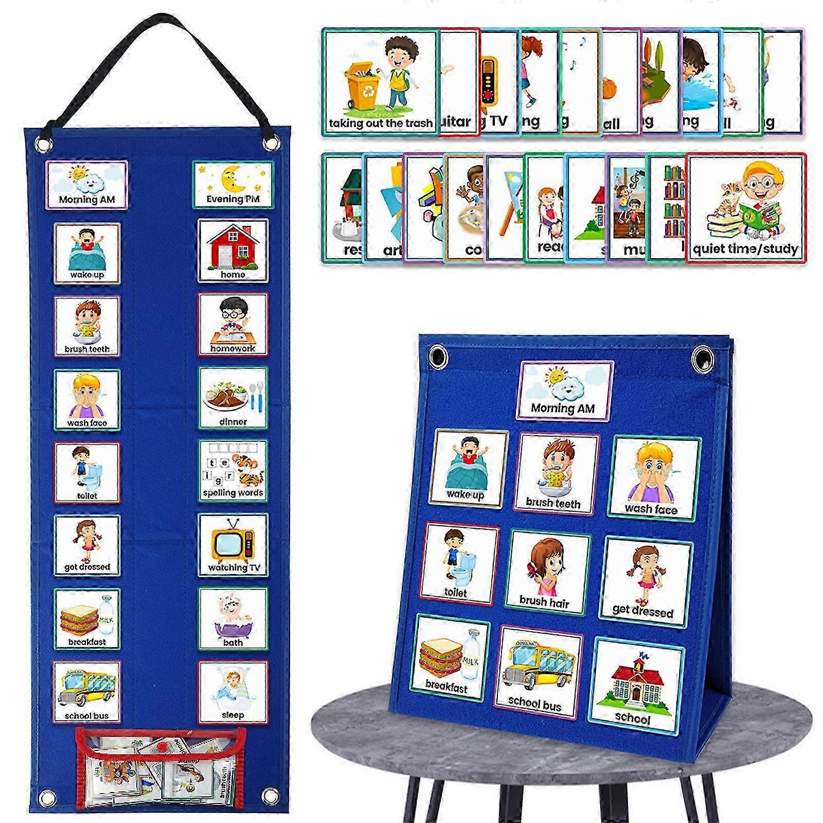 Felt Board Visual Schedule For Young Learners