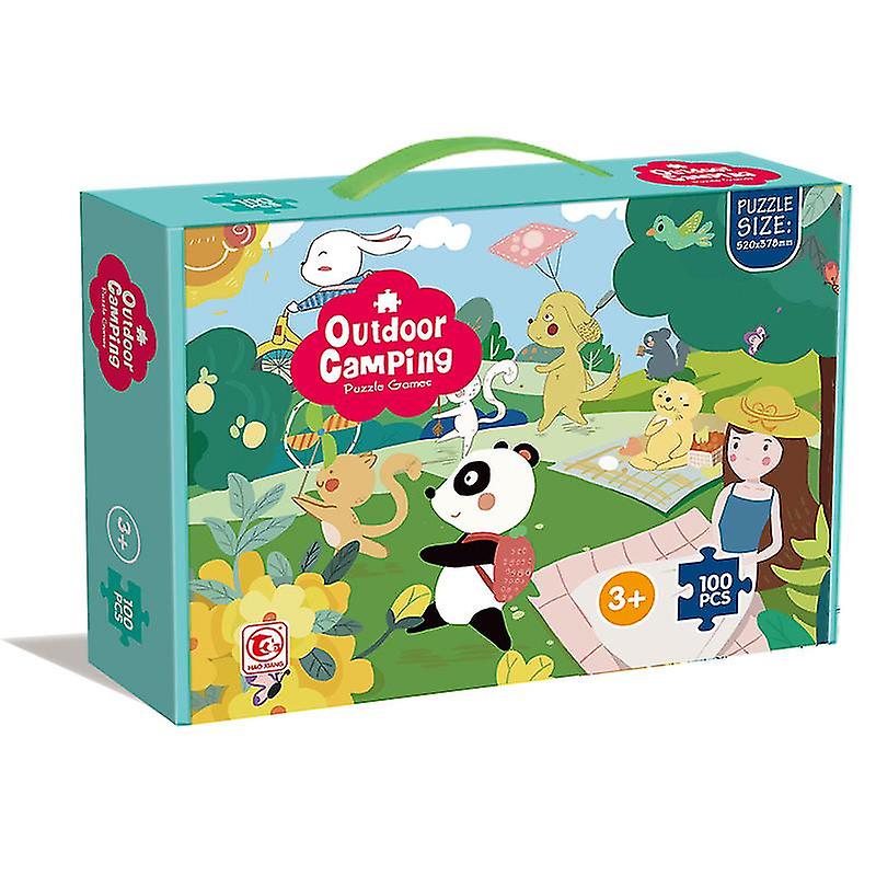 Children's Jigsaw Puzzle 100 Pieces Educational Jigsaw Puzzle