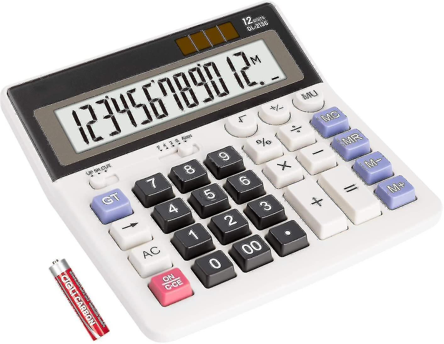 12 Digital Office Calculator With Business Standard Function