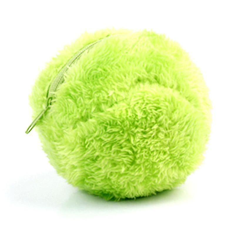 Magic Rolling Ball Activation Automatic Ball Electric Dog Cat Toy Battery Powered Floor Clean Plush