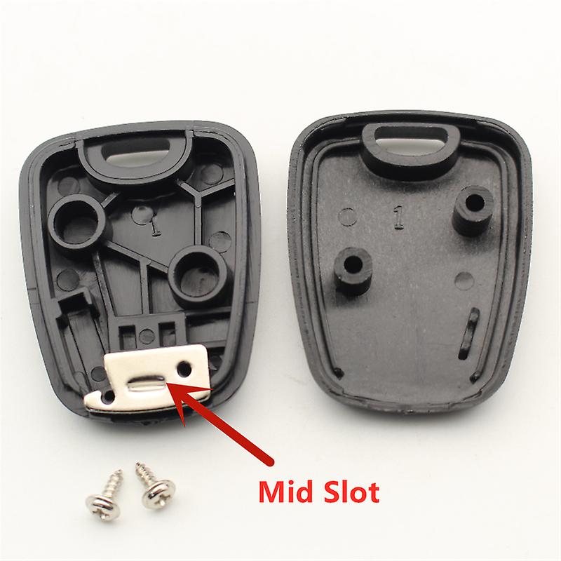 Xieaili 10pcs Universal Key Head Transponder Key Case Shell For Blade No Blade  S650