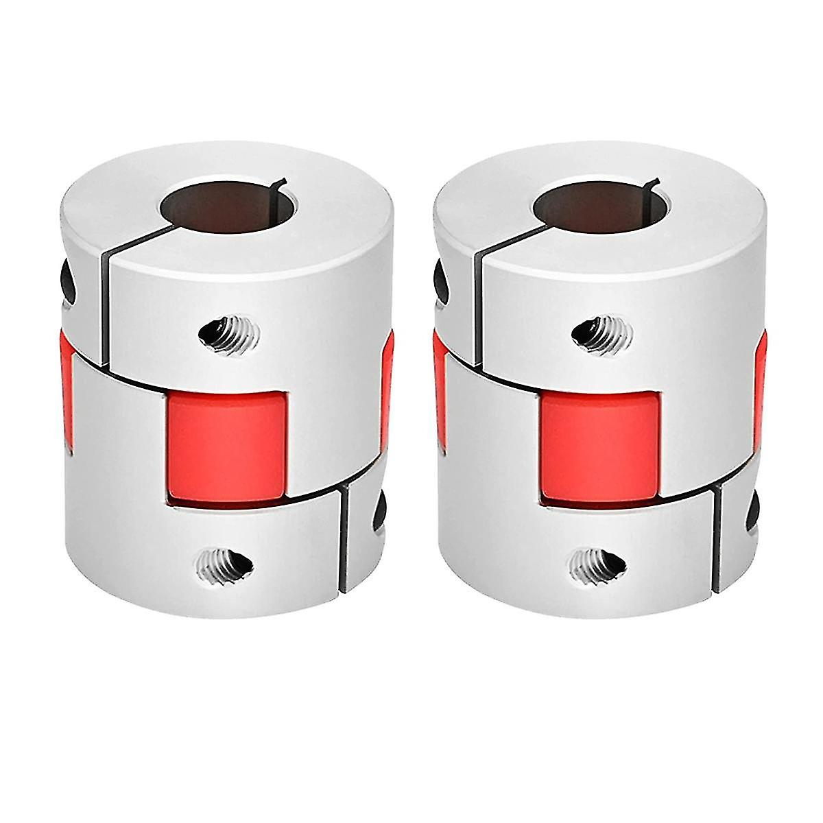D20xl25 flexibel axelkoppling 5mm till 8mm för 3d-skrivare cnc-maskin och servostegad motor 2st