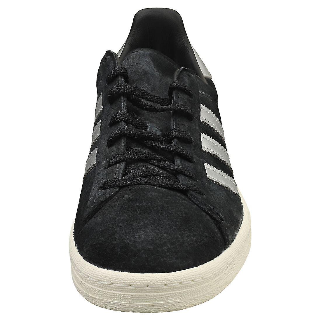 adidas Campus 80s Mens Casual Trainers in Black White | Fruugo ZA