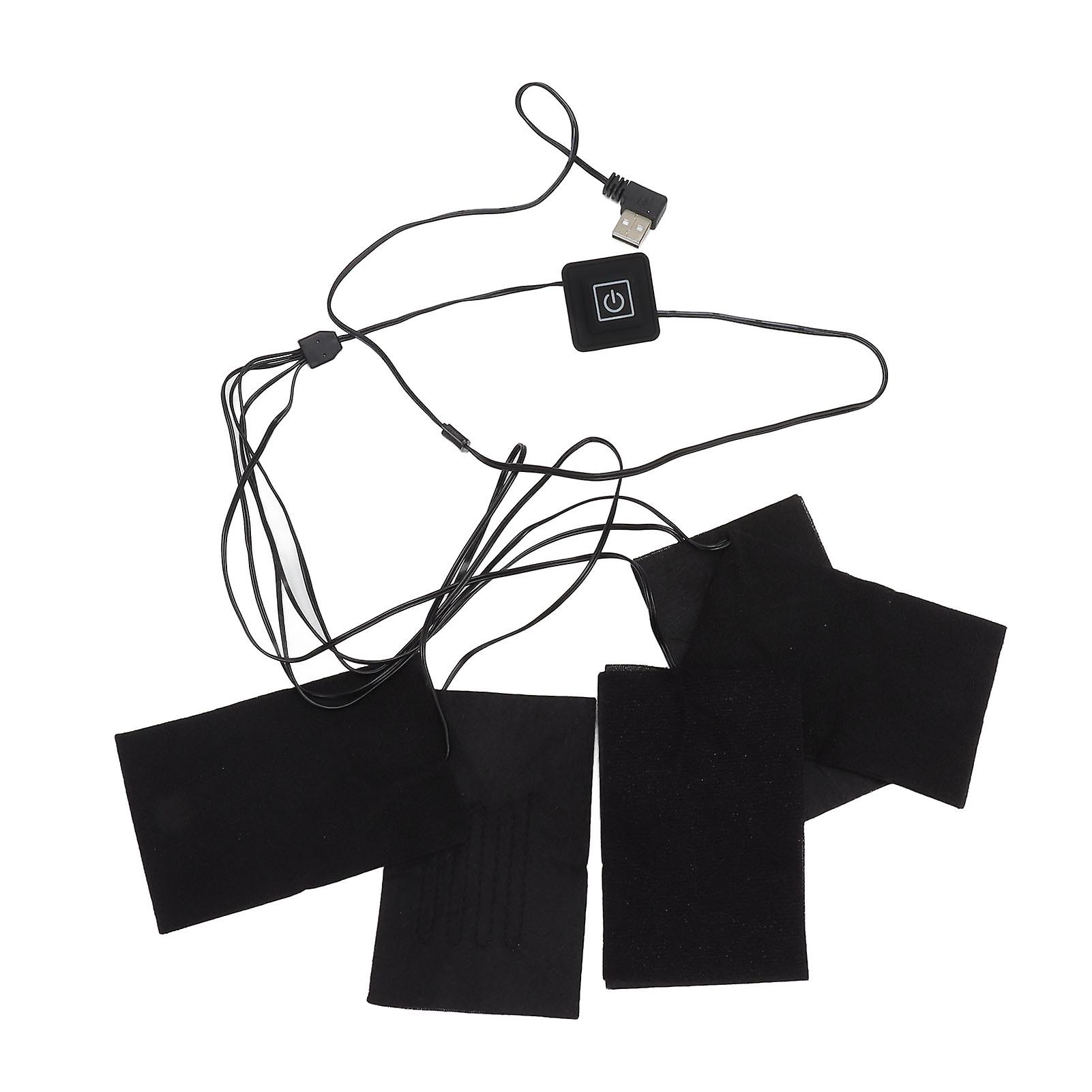 Electric Clothes Heating Pad USB Soft Flexible Composite Fiber