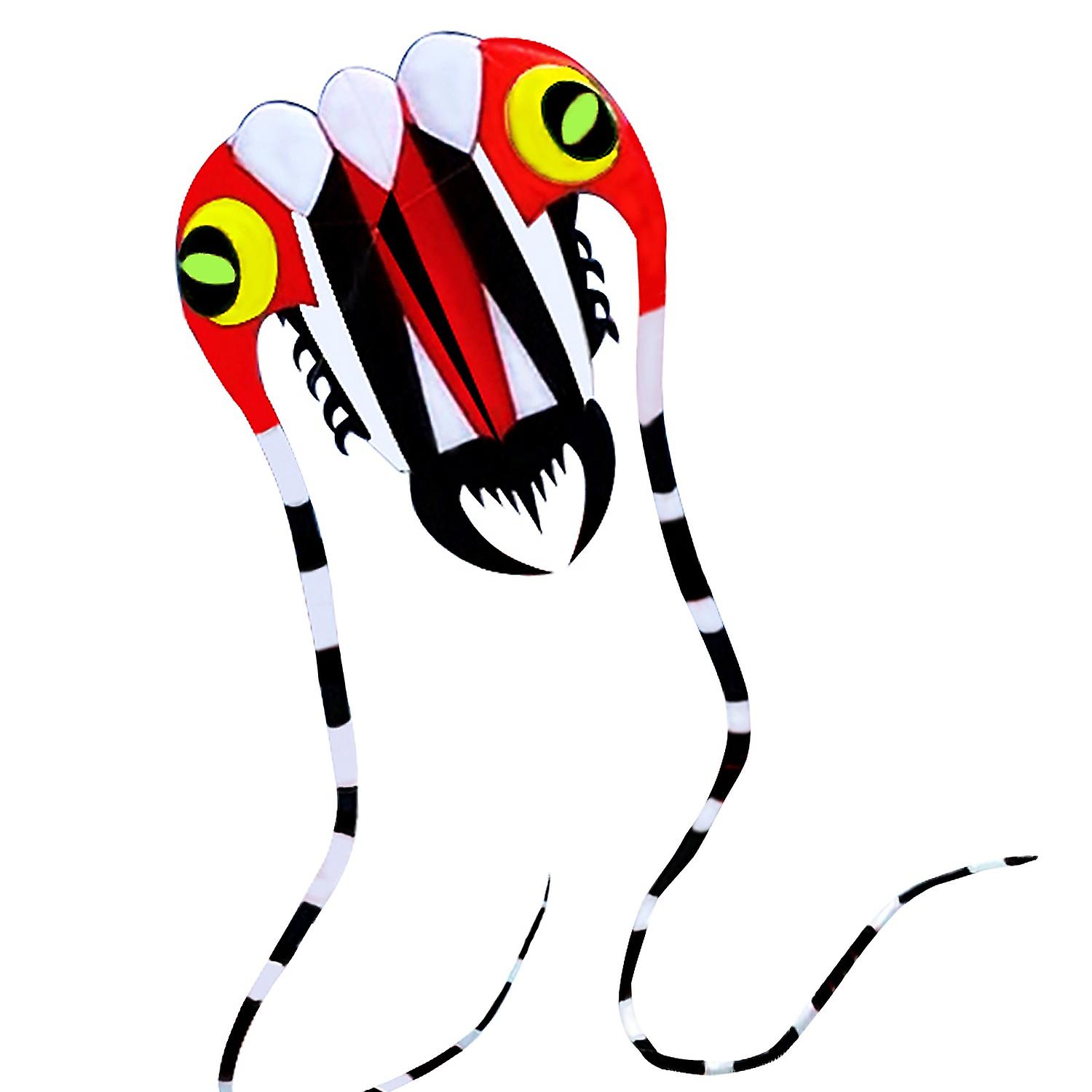 3D Kite for Kids and Adults Huge Frameless Soft Parafoil Giant Kite with 30m String for Beach Park F