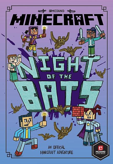 Minecraft Night Of The Bats Woodsword Chronicles 2 by Mojang AB Paperback Book