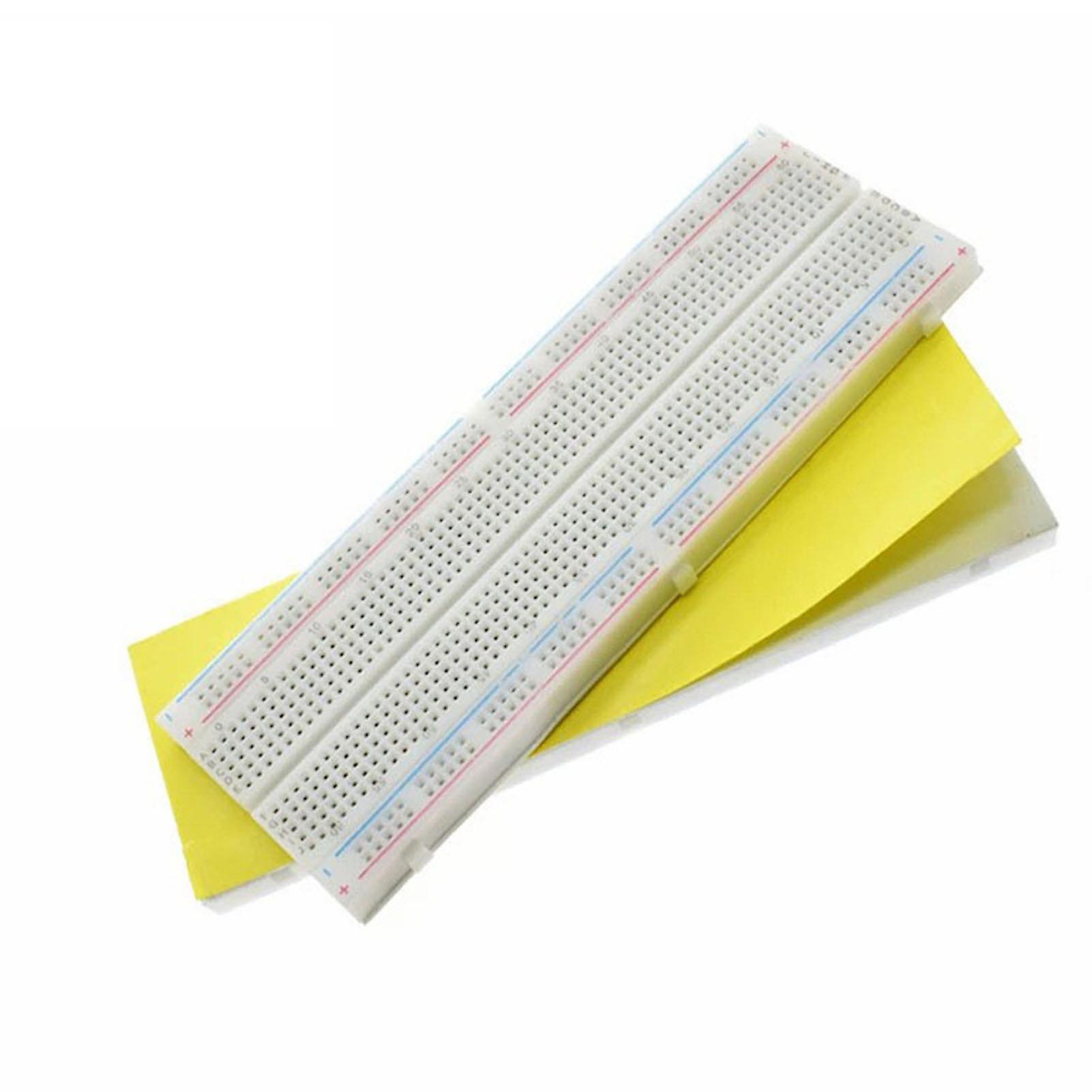 10Pcs 830 Hole Breadboard ABS 830 Point Solderless Bread Board DIY Electronic Project 