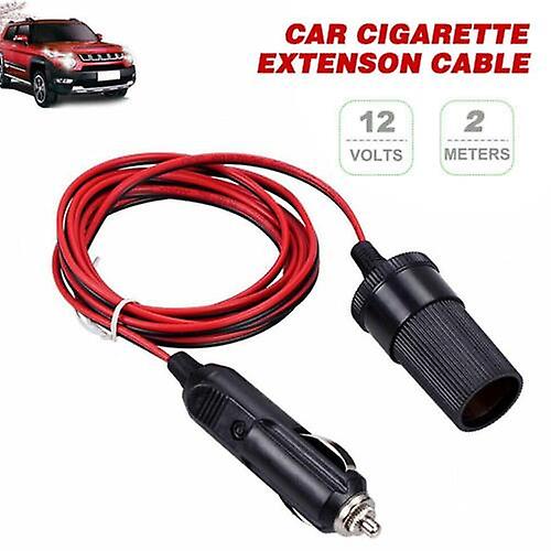 5M Car Cigarette Lighter 12V Extension Cable Adapter Socket Charger LeaK9
