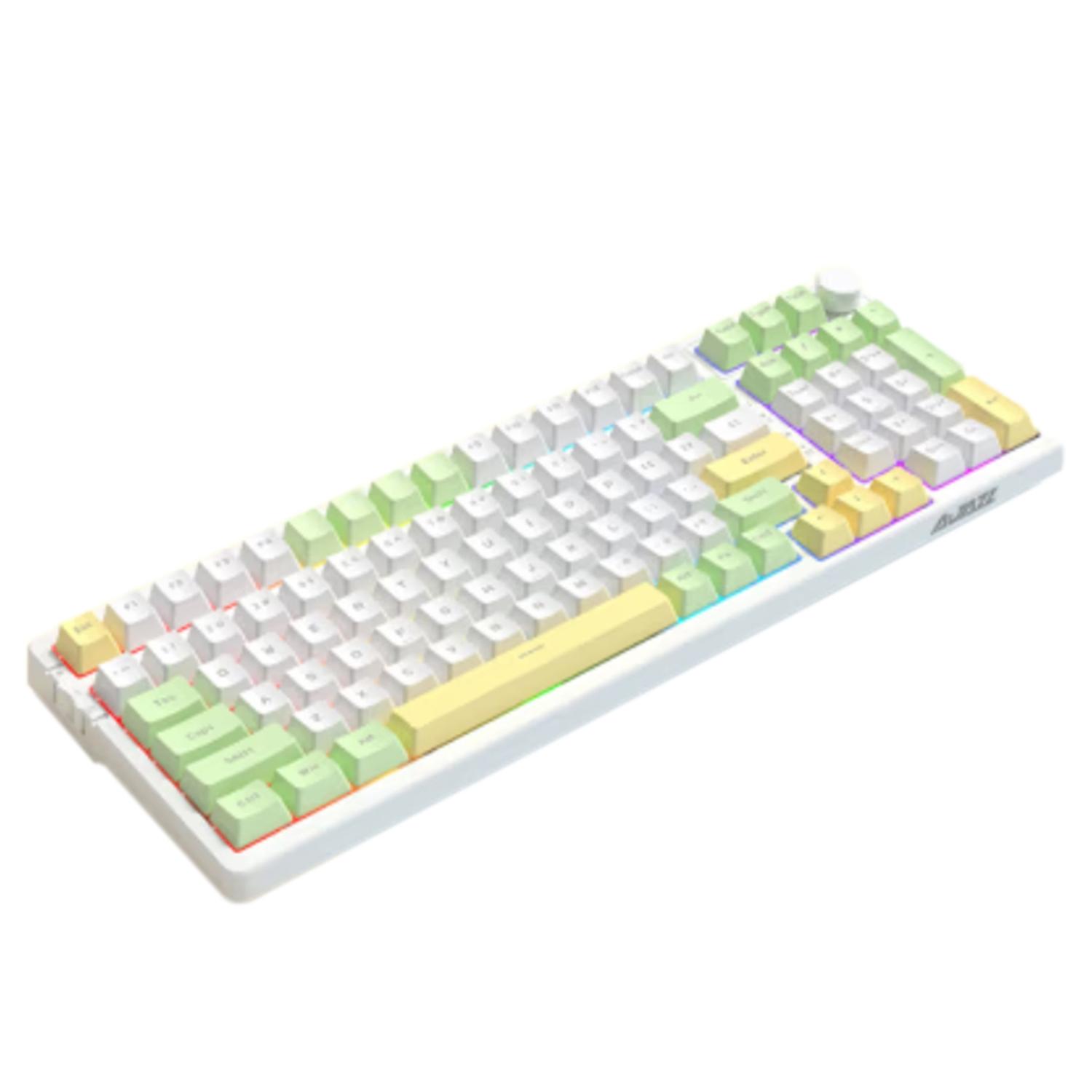 AJAZZ  AK992 Gasket Tri-mode Wireless Keyboard RGB Mechanical Keyboard Gaming Keyboard with All Swit