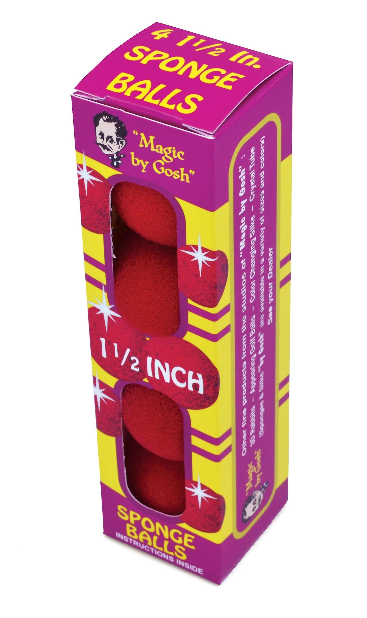 Goshman Sponge Balls Box 4 Magic And Conjuring Unisex Mc022