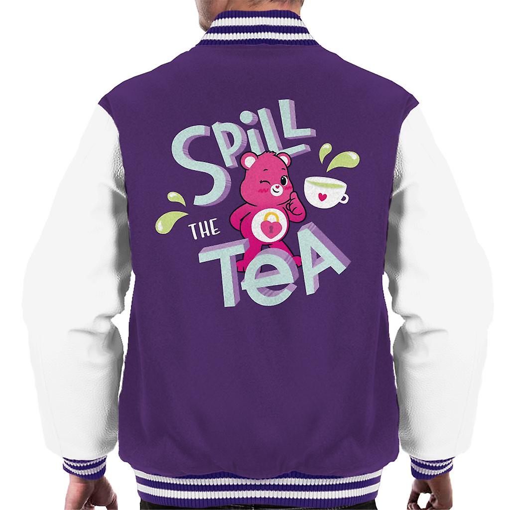 Care Bears Kinyit a Magic Spill A Tea Férfi Varsity Jacket