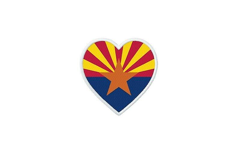 Patch badge ecusson prints thermocollant flag heart usa arizona