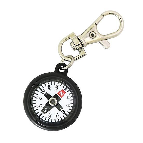 Portable Keychain Compass Outdoor Hiking Survival Compass Compact Handheld Compass with Keyring Camping Tool