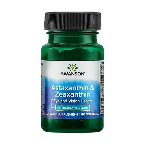 Astaxanthin & Zeaxanthin 60 softgels