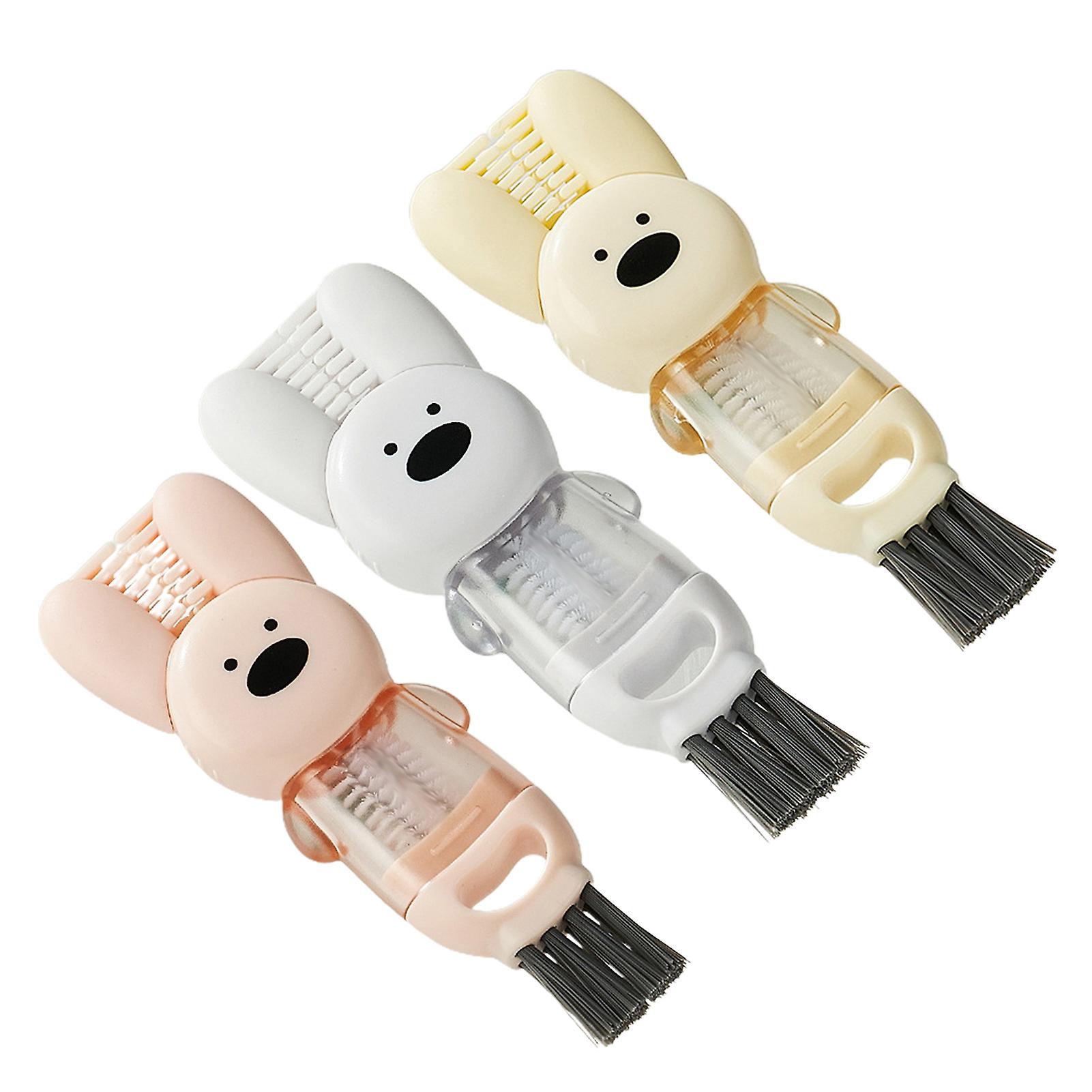 Cup Lid Cleaning Brush Cartoon Design Straw Cleaner Tools for Glass Vase