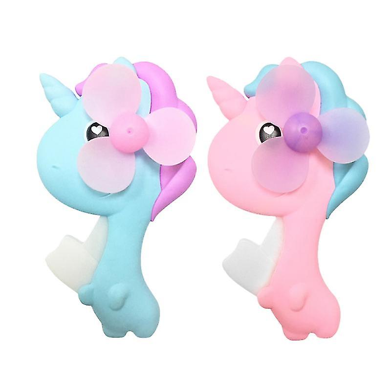 2pcs Hand Fan Toy