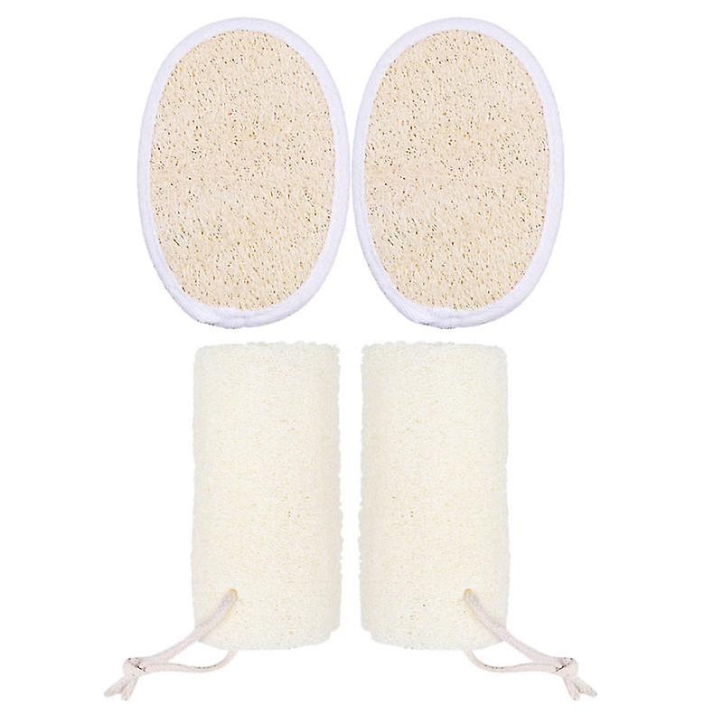 4pcs Gommage Serviette