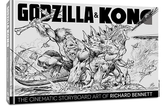 Godzilla Amp Kong Hardback Book
