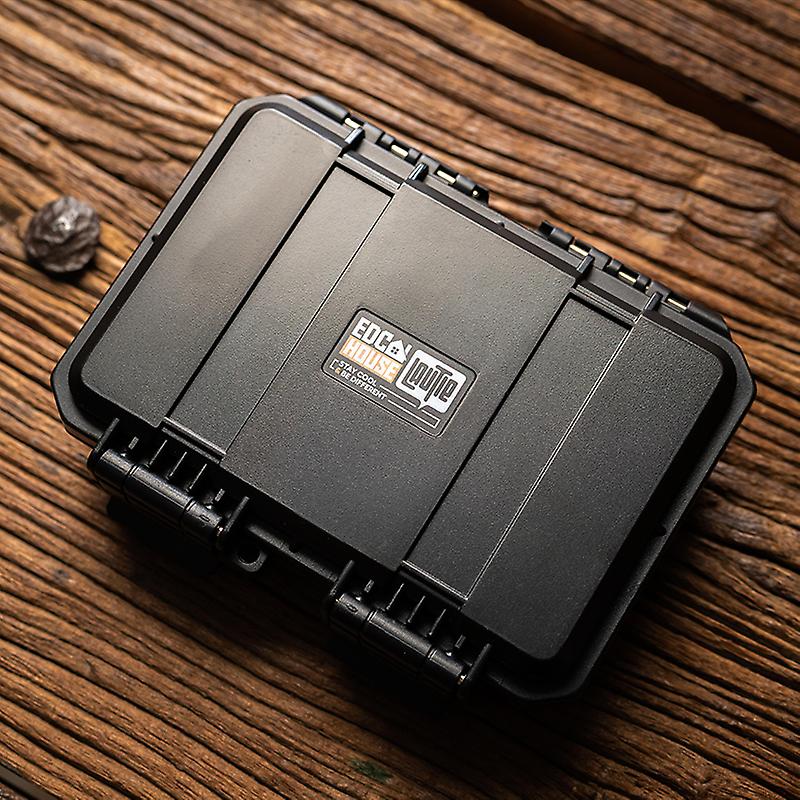 Portable Storage Box Waterproof Spinner Case Abs Shockproof Slider Container Sponge Mat Box