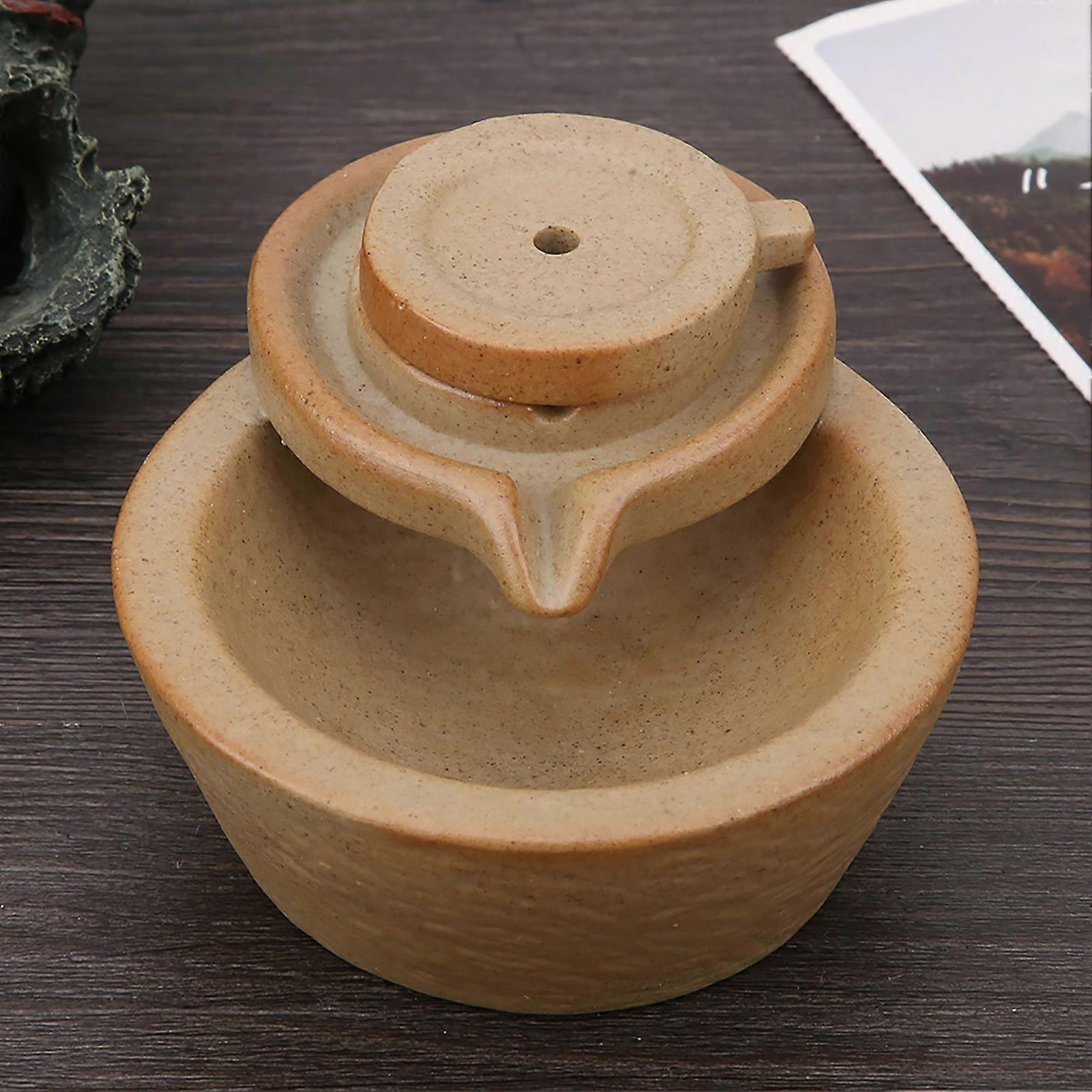 Smoke Backflow Incense Burner Tower Ceramic Aromatherapy #1, 186-379g