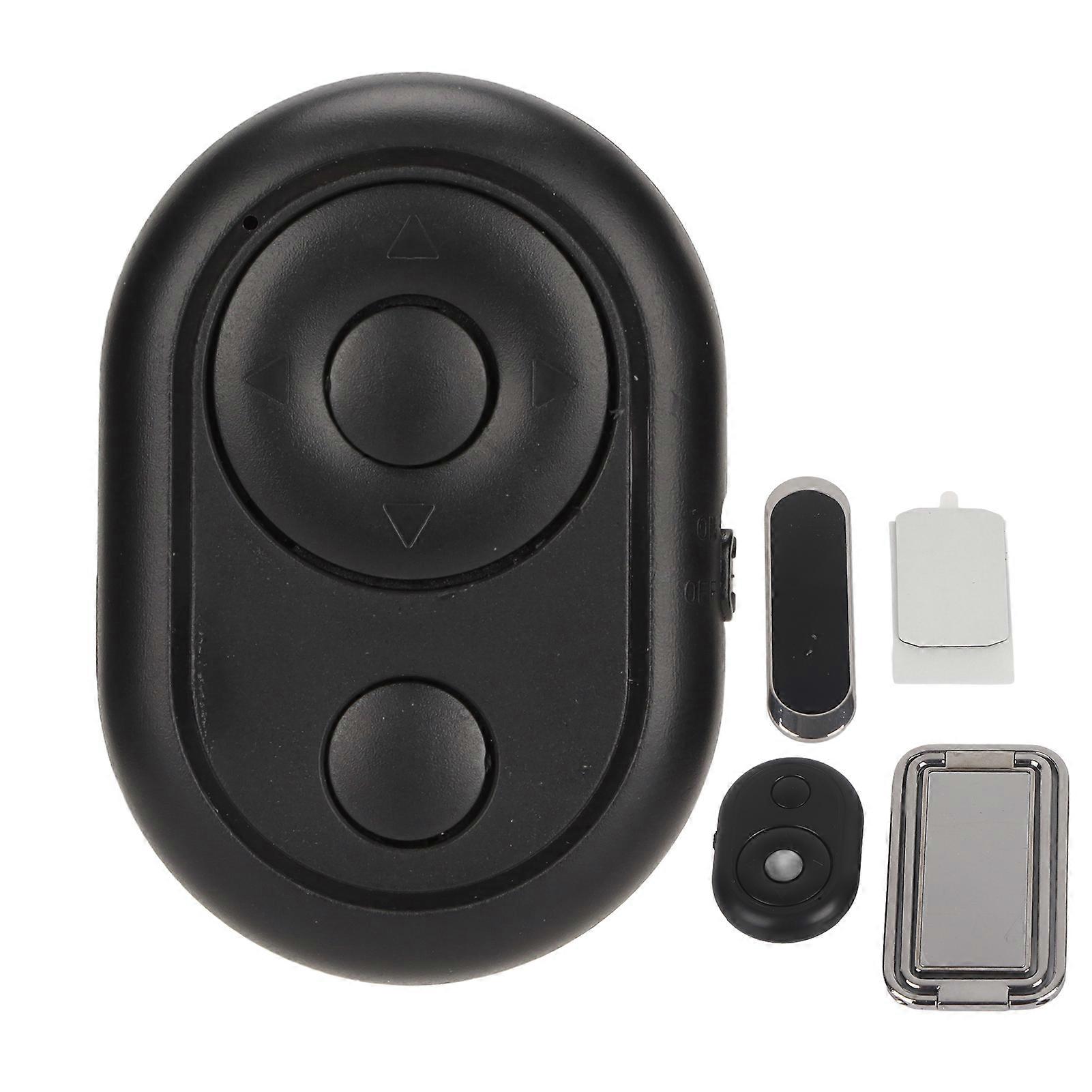Bluetooth Camera Remote Control Multifunctional Mini Selfie Button Clicker With Brackets For Cellphone
