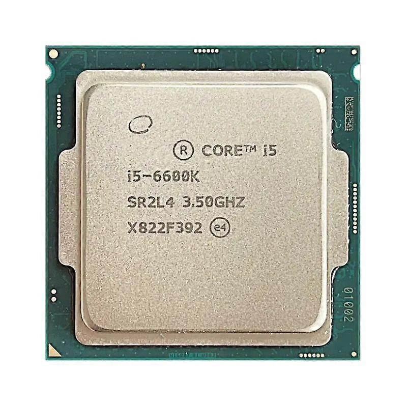 Core i5-6600K CPU - Socket LGA 1151 4 Cores 4 Threads 3.5GHz 6MB L3 Cache 91W.