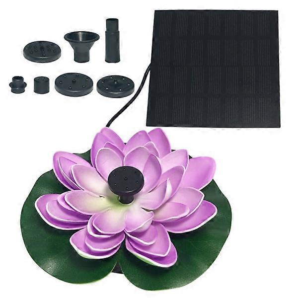 Solar fountain, 1.2W solar-powered pump with 4 effects | Maximum