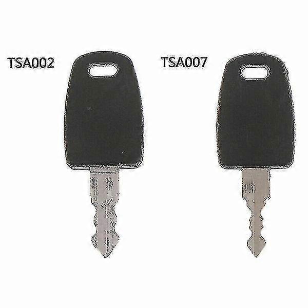 Multifunction Tsa002 007 Key Pack Baggage Customs Tsa Lock Keys (2 Pack)