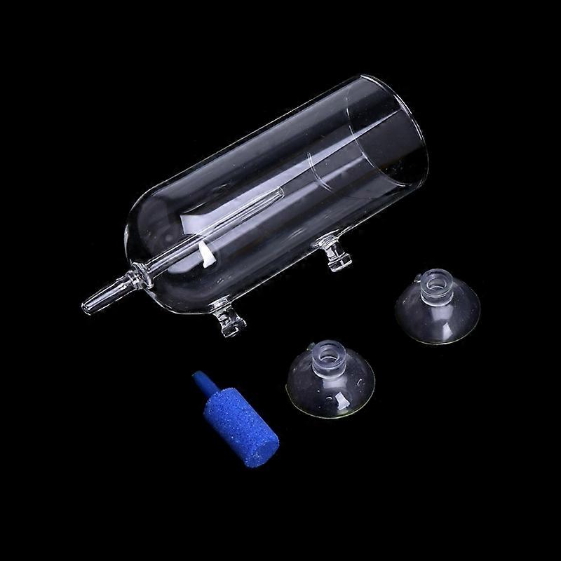 Aquarium Air Oxygen Bubbler Glass Cup Set Preventing Bubble from Sputtering