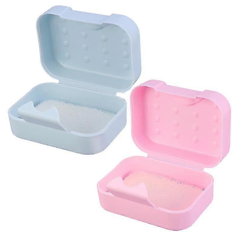 2pcs Soap Dishes, Travel Soap Box