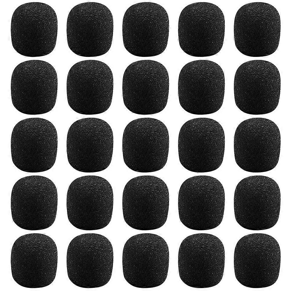 50pcs Mikrofon Windschutzmikrofon Schmutzabdeckung Mikrofonschutz Mikrofonzubehör