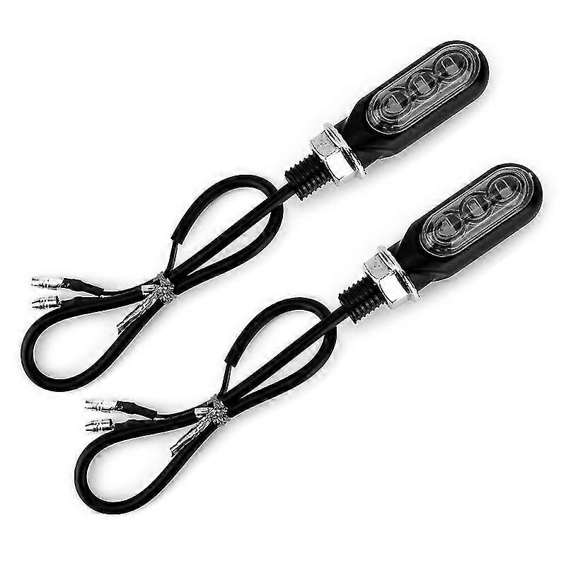 Sequential Flowing Indicator Motorcycles LED Turn Signal Lamp Light 3000K 1200LM