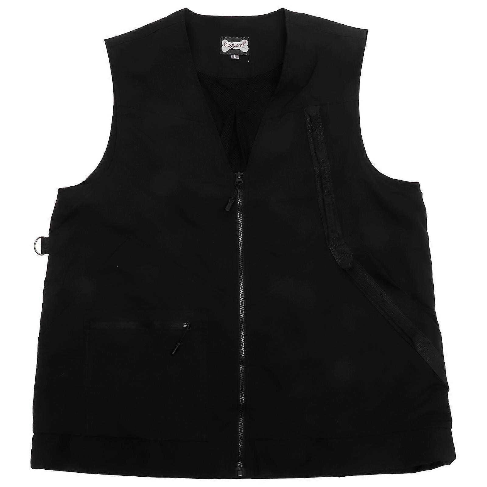 Dog Handler Protective With Multi Pockets Professional Pet Owner Obedience Vest