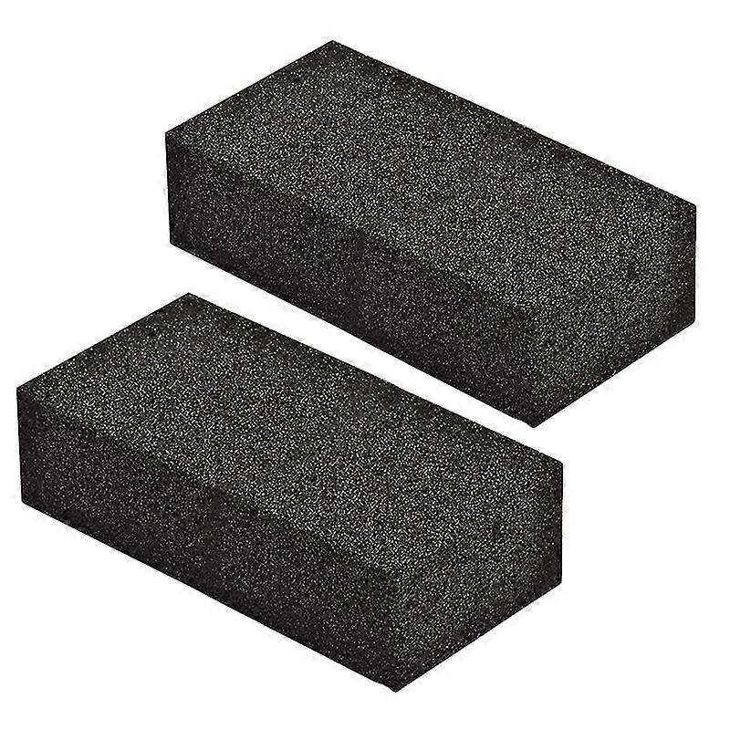 2-Pack Grill Griddle Cleaning Brick Block Remove Grease Stains and Residual Dirt,Ecological Grill C