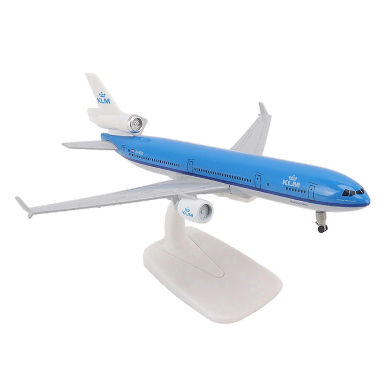 Metal Aircraft Model Alloy Simulated Precise Scale Stable Base Home Decor Plane Model 20cm