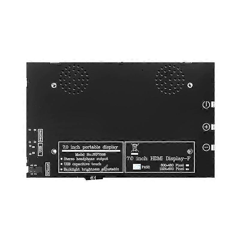 7 Inch 1024x600 Lcd Screen Ips Full Viewing Angle Control Board Capacitive Screen Touch Display For
