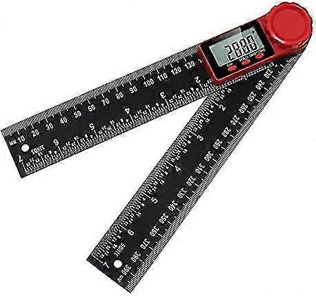 Lcd Digital Angle Finder Ruler,7 In Angle Finder Gauge Protractor Meter Electronic Angle Measuring Tool - DD